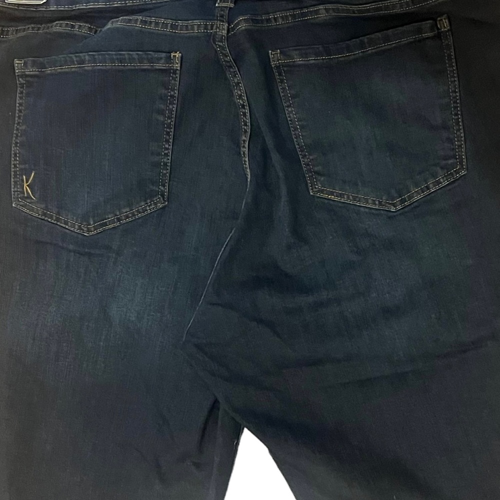 KUT FROM THE KLOTH Katy Boyfriend Dark Wash Jeans - Picture 9 of 13